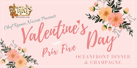 Oceanfront Valentine's Day Prix Fixe Dinner primary image