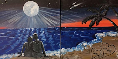 You and Me at Sunset - Paint and Sip by Classpop!™