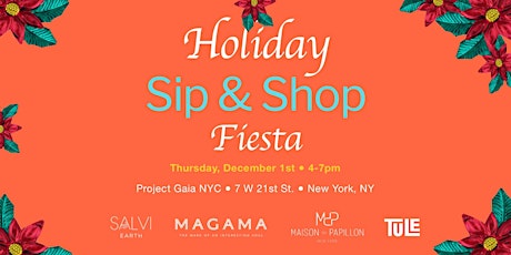 NYC Holiday Sip & Shop Fiesta