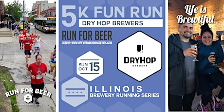 5k Beer Run x DryHop Brewers | 2023 IL Brewery Running Series