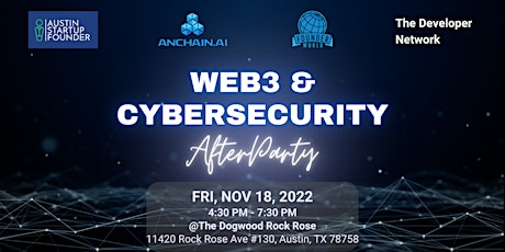 Web3  Cybersecurity After Party: Texas Blockchain Summit Austin StartupWeek primary image