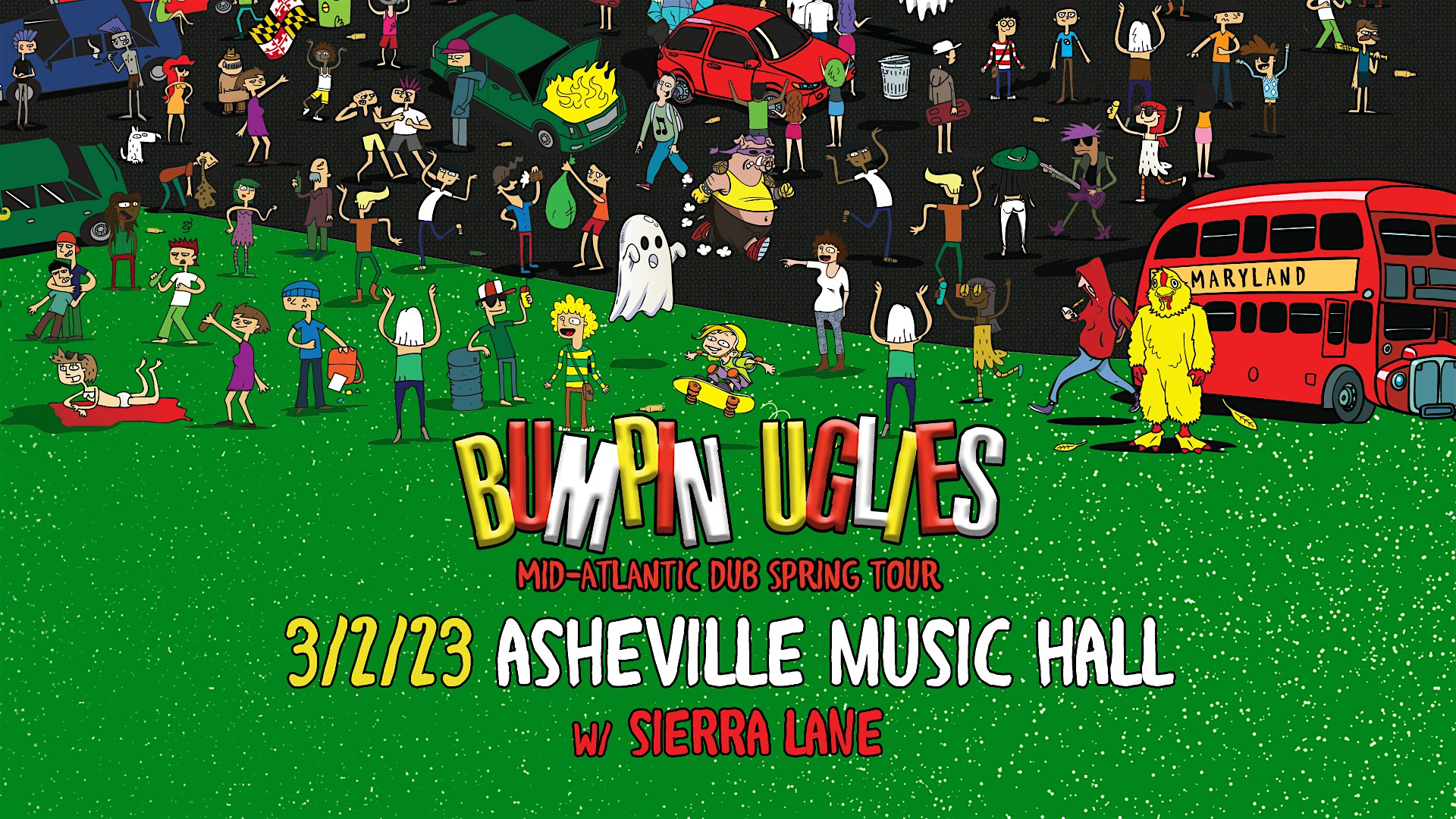 Bumpin Uglies w/ Sierra Lane at Asheville Music Hall