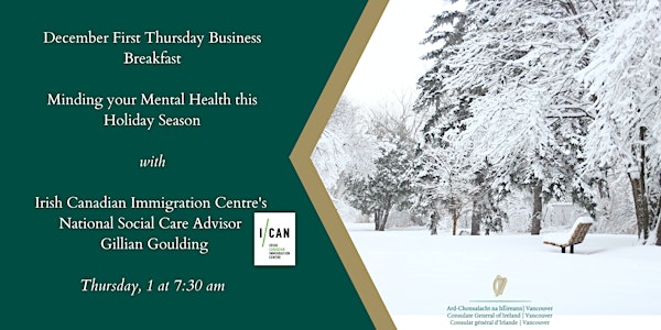 Business Breakfast - Minding Your Mental Health this Holiday Season