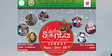 UNITED WITH SANTA 9TH ANNUAL WORKSHOP (ADULTS)