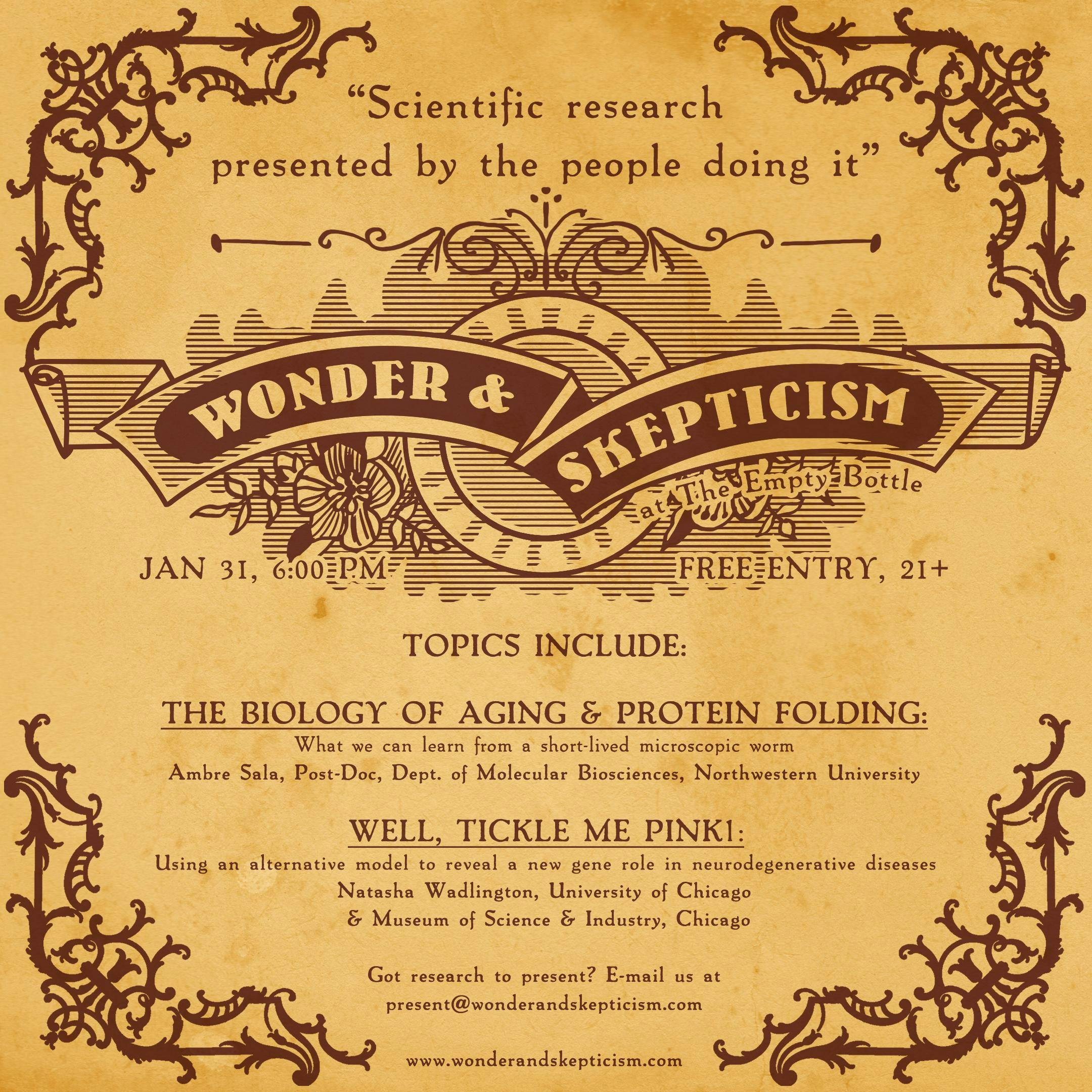 Wonder & Skepticism: Proteins Rule Everything Around Me