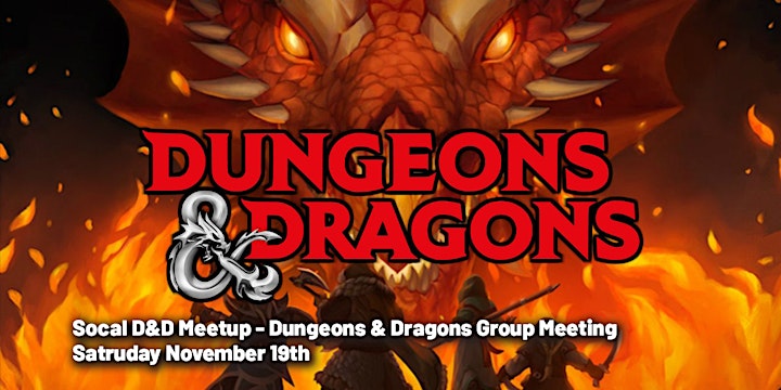 Socal D&D Meetup - Dungeons & Dragons Group Meeting image
