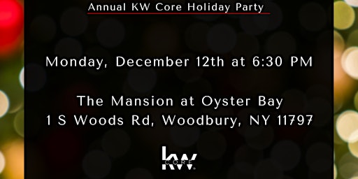 Annual KW Core Holiday Party