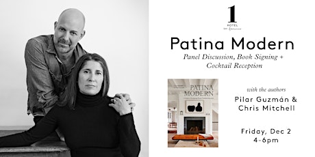 Patina Modern  Author Talk + Book Release