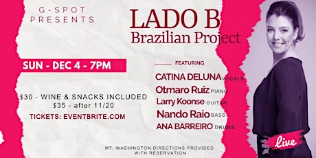 Catina DeLuna & Lado B Brazilian Project