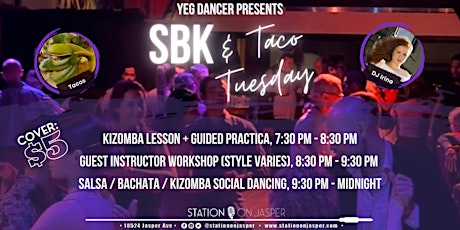 SBK and Taco Tuesday: Latin Dance Night in Downtown Edmonton
