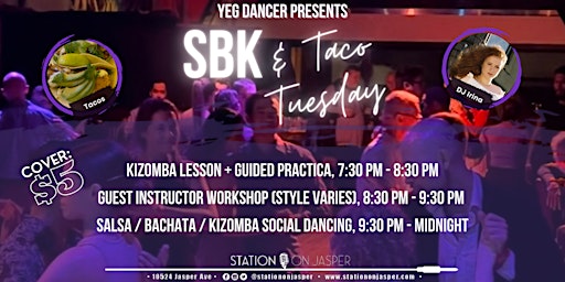 SBK and Taco Tuesday: Latin Dance Night in Downtown Edmonton