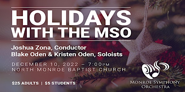 Holidays with the MSO