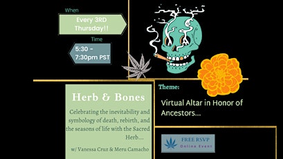 Herb & Bones: a Cannabis-assisted discussion about death (21+ ONLY)