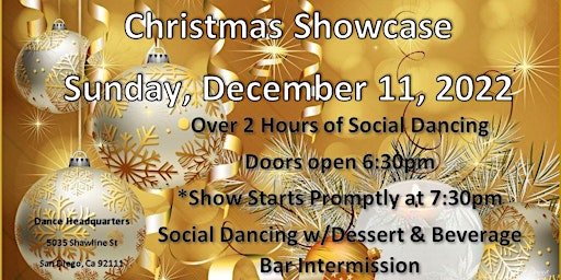 Dance Headquarters Christmas Showcase