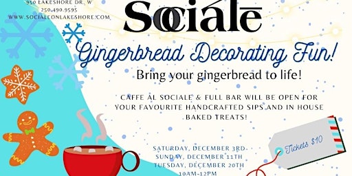 Gingerbread Decorating FUN!