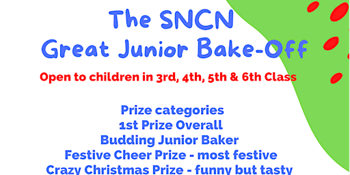 SNCN Junior Bake off Registration