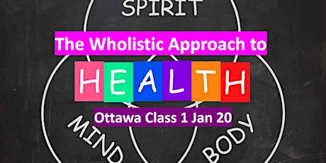 Science of Diet and Health Ottawa: Class 1 The Wholistic Approach to Health primary image