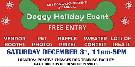 Doggy Holiday Event