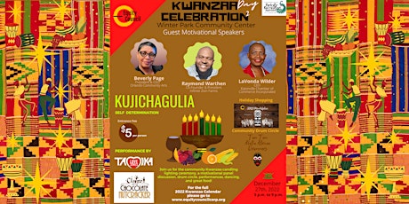 Central Florida's Kwanzaa Celebration Day 2 Kujichagulia Self-Determination