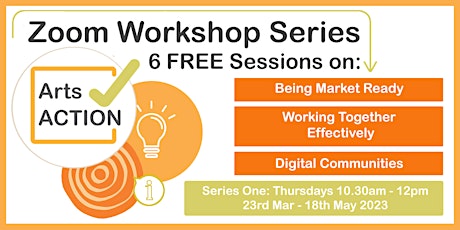 ArtsACTION Series One | Thursdays 10:30am – 12pm | 23rd Mar – 18th May 2023 primary image