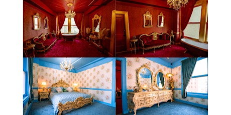 Red & Blue Luxury Room Studio Photoshoot