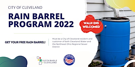 LAST WEEK!! City of Cleveland 2022 Rain Barrel Program primary image