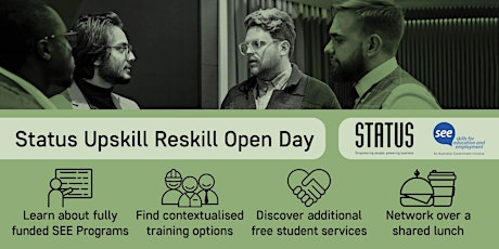 Hauptbild für Status Upskill Reskill Open Day