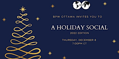 BPW Ottawa Holiday Social 2022 primary image