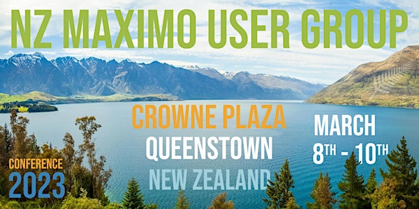 NZ Maximo User Group Conference 2023 (NEW DATE!!!)