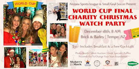 Imagen principal de Phoenix Charity Christmas  World Cup Party