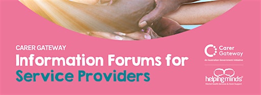 Collection image for Carer Gateway Information Sessions for Providers
