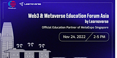 Web3 & Metaverse Education Forum Asia primary image