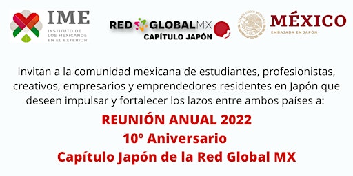 Reunión Anual 2022 • 10º Aniversario Capítulo Japón RGMX