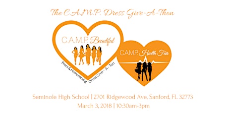 2018 C.A.M.P. Beautiful: Prom & Homecoming Dress Give-­A-Thon and Health Fair primary image