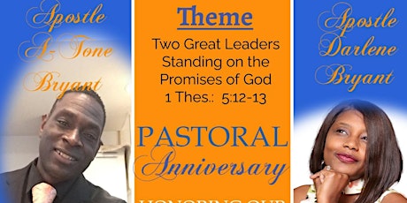 Appreciation Service for Apostle A-Atone Bryant and Apostle Darlene Bryant