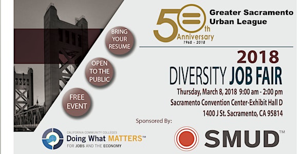 2018 Diversity Job Fair - Greater Sacramento Urban league