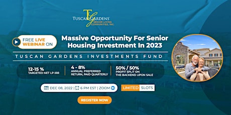 Massive Opportunity For Senior Housing Investment In 2023