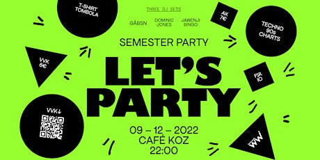 Let's Party - Semesterparty