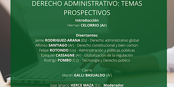 Jornada.- Derecho administrativo: Temas prospectivos.
