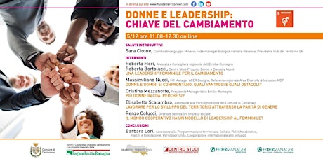 DONNE E LEADERSHIP: CHIAVE DEL CAMBIAMENTO