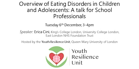 Eating Disorders: A talk for School Professionals