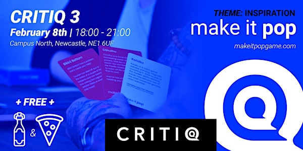 Critiq 3: INSPIRATION - MAKE IT POP