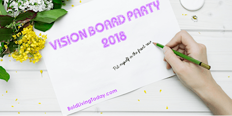 Vision Board Party - 2018 primary image