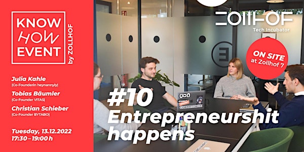 #10 Know-How Event: Entrepreneurshit happens