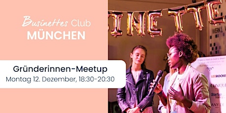 Gründerinnen Meetup München