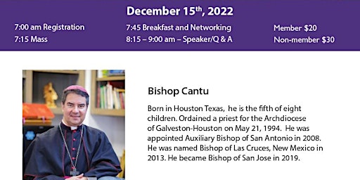 Advent with Bishop Cantu