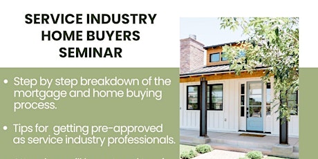 Service Industry Home Buyers Seminar