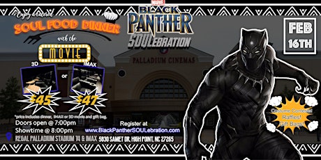 Black Panther Soulebration High Point, NC (Standard) Regal Palladium 14 primary image