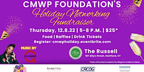 CMWP's  Holiday Networking Fundraiser
