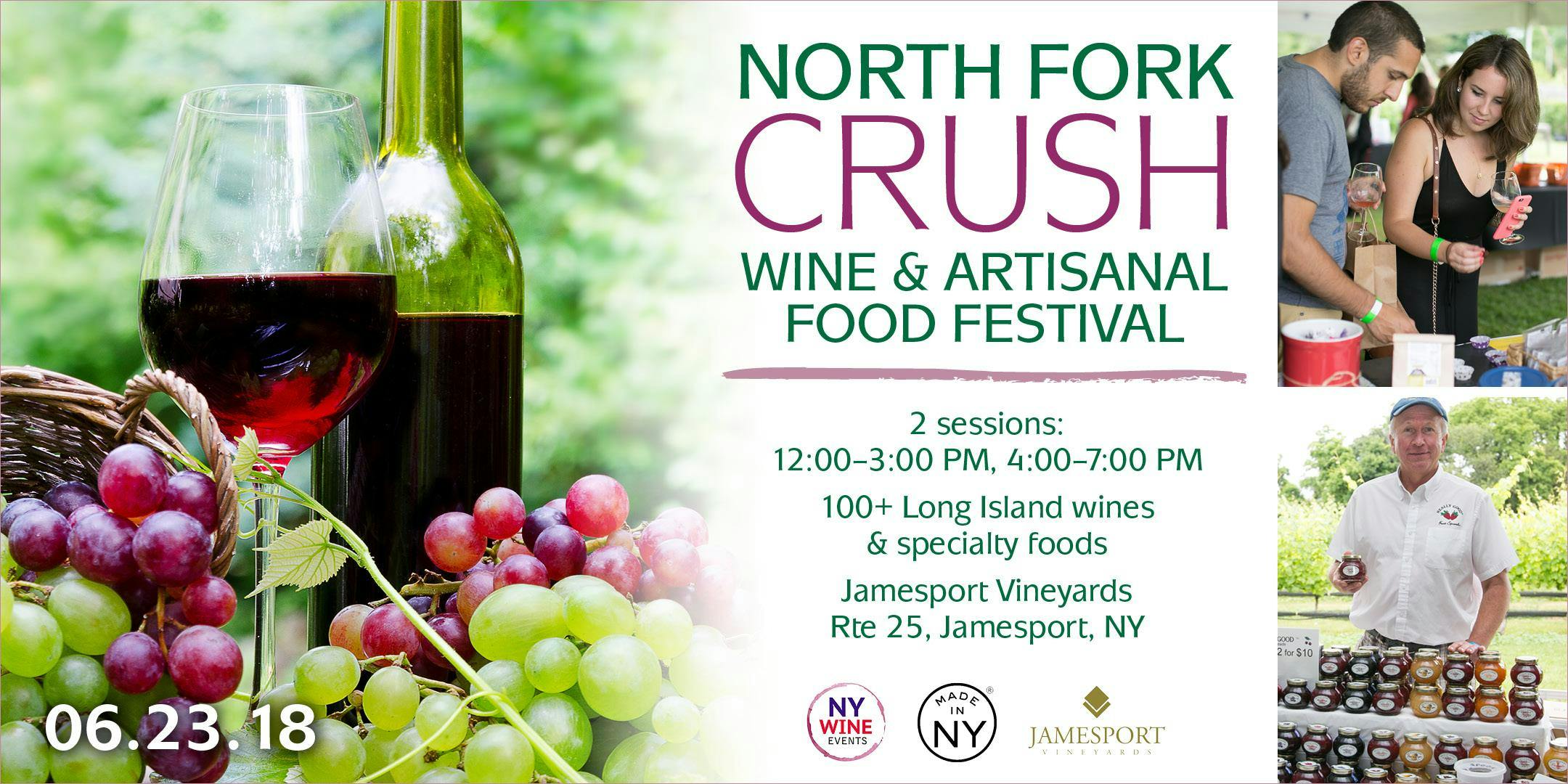 North Fork Crush Wine & Artisanal Food Festival